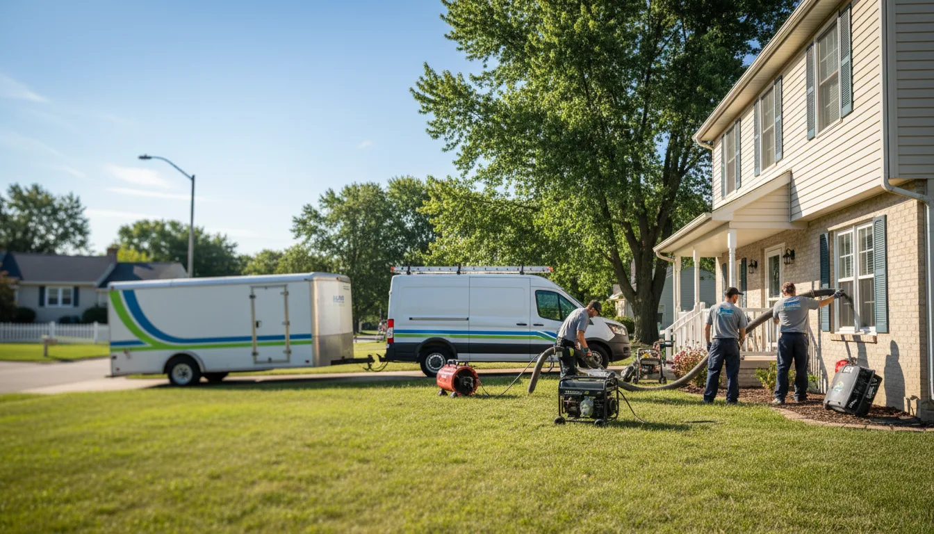 Flooded Basement Restoration And Cleanup With Repair in Isle Saint George, OH near me